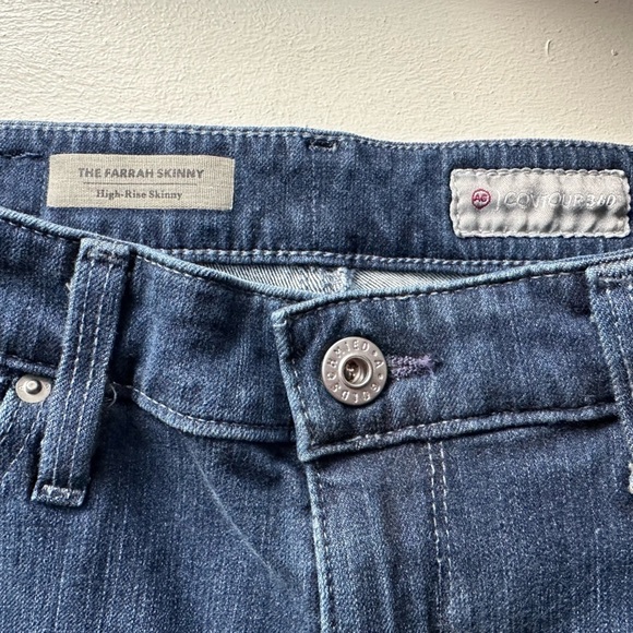 Adriano Goldschmidt Farrah High Rise Skinny Jeans Size 27R - Picture 13 of 15